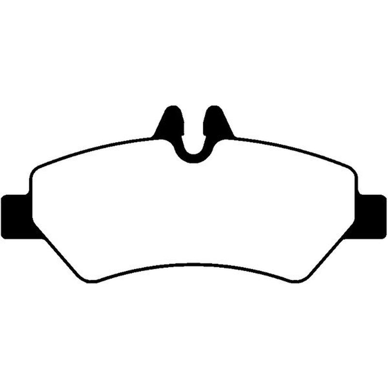 Abtex Rear Brake Pad Set fits Mercedes-Benz Sprinter 3,5-T 2006-2018