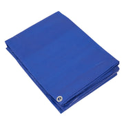 Sealey Tarpaulin 6.10x12.19m Blue TARP6012