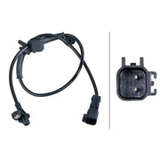 Hella ABS Wheel Speed Sensor Rear 6PU 358 417-381