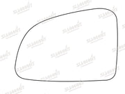 Summit Stick-On Standard Mirror Glass fits Vauxhall Meriva 03 on LHS Summit - Bars 4 Cars