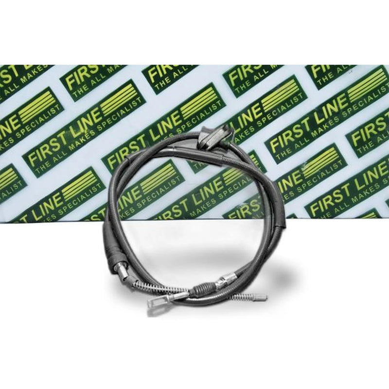First Line Handbrake Cable Left Rear fits Audi 80 B3 1986-1991 1.4 1.6 1.8 1.9