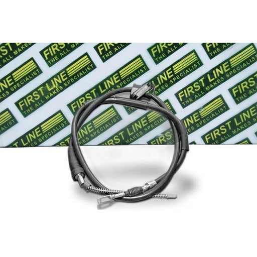 First Line Handbrake Cable Left Rear fits Audi 80 B3 1986-1991 1.4 1.6 1.8 1.9
