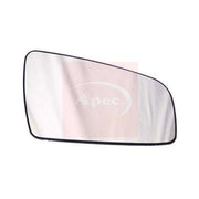 Apec Exterior Wing Mirror Glass Left fits Opel Zafira Family B 2005-2015
