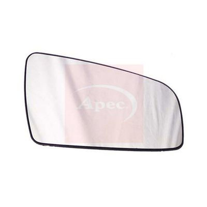 Apec Exterior Wing Mirror Glass Left fits Opel Zafira Family B 2005-2015