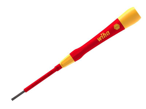 Wiha PicoFinish® Slotted Fine electric Screwdriver 3.5 x 65mm Wiha - Dynamic Drive
