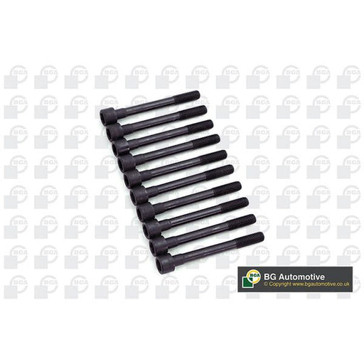 BGA Cylinder Head Bolt Set with Cylinder Head Gasket Kit fits Nissan Primera