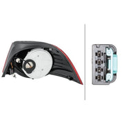 Hella Tail Light / Lamp LED Left fits VW Eos 2006-2015 1.4 1.6 2.0 3.2 3.6