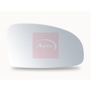 Apec Exterior Wing Mirror Glass Right fits Chevrolet Kalos 2003-2013 1.2 1.4