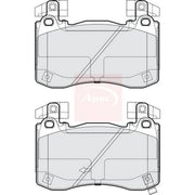 Apec Front Brake Pad Set PAD2260
