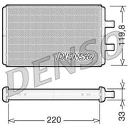 Denso Heater Matrix Core Heat Exchanger DRR12007
