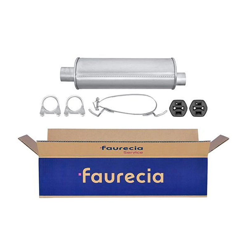 Hella End Silencer Rear fits Volvo 740 1985-1990 2.3 2.4