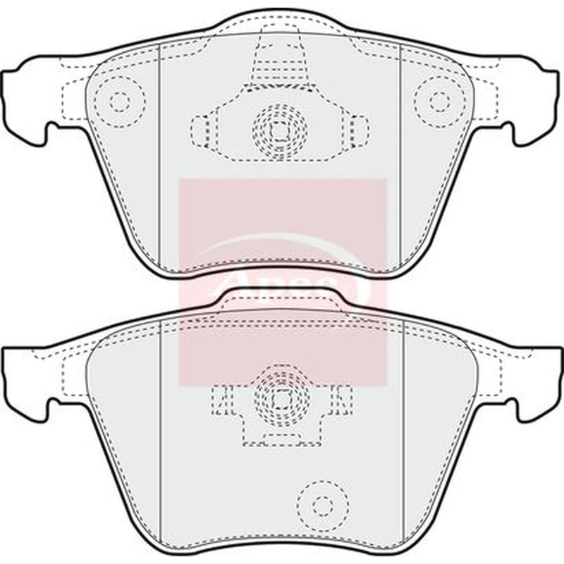Apec Front Brake Pad Set PAD1335