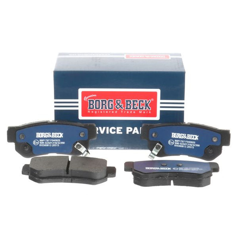 Borg & Beck Front & Rear Brake Discs & Pads fits Hyundai Sonata 2001-2005