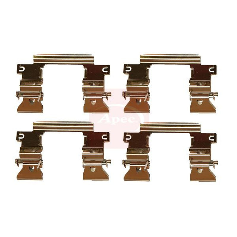 Apec Brake Pad Accessory Fitting Kit Front fits Ford Ranger 2011 on 2.2 2.5 3.2