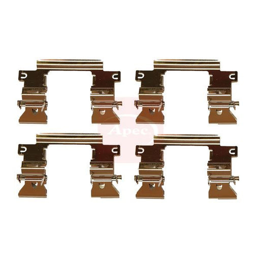 Apec Brake Pad Accessory Fitting Kit Front fits Ford Ranger 2011 on 2.2 2.5 3.2