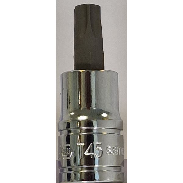 Carlyle Hand Tools Star Bit - T45 - 3/8In. Drive Socket T45 Carlyle Hand Tools - Dynamic Drive