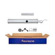 Hella End Silencer Rear fits Seat Altea 2004-2015 1.2 1.4 1.6