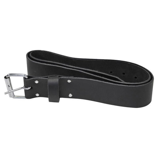 Faithfull Heavy-Duty Leather Belt Black Faithfull - NN4 Online