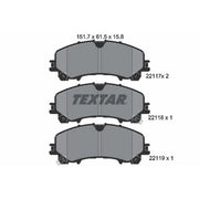 Textar Front Brake Pad Set 2211701