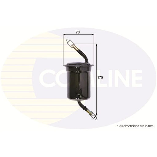 Comline Fuel Filter Element fits Kia Mentor 1993-1997 1.5 1.6 1.8