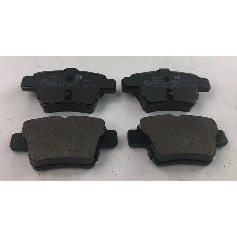 Juratek Rear Brake Pad Set fits Citroën C4 2004-2011 1.4 1.6 2.0