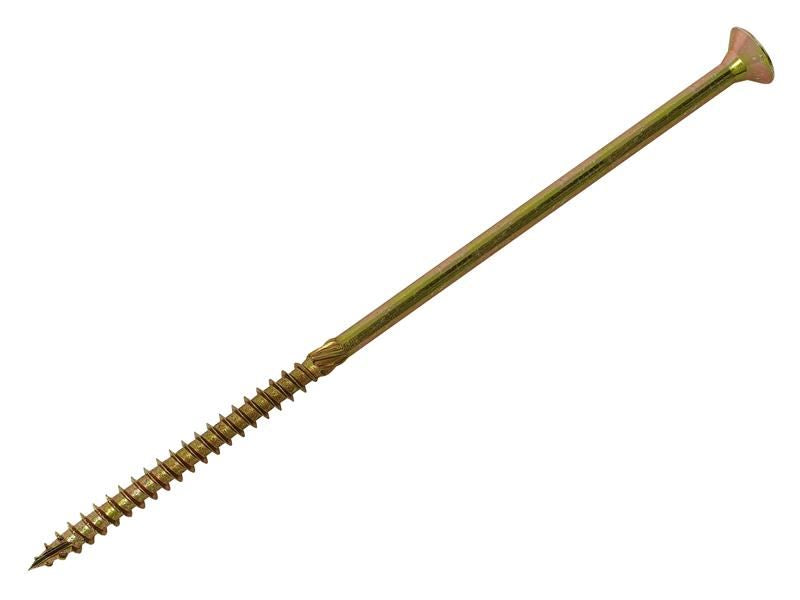ForgeFix Spectre PZ Compatible Wood Screw CSK ZYP 8.0 x 180mm Box 50 ForgeFix - NN4 Online