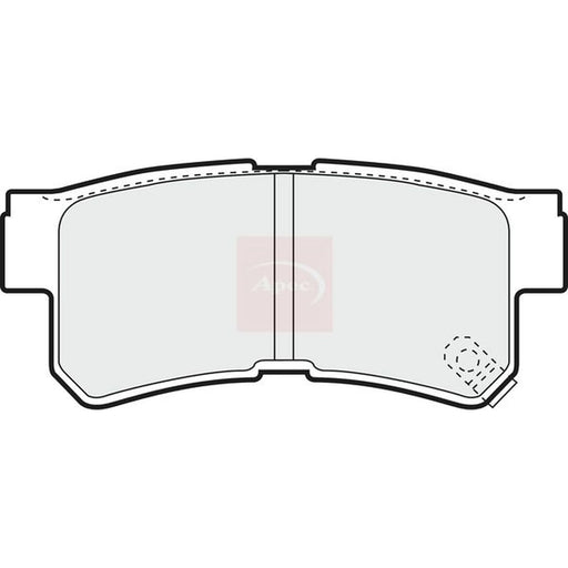 Apec Rear Brake Pad Set PAD1245