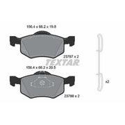 Textar Front Brake Pad Set 2378704