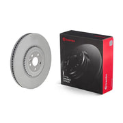 Brembo 2 x Steel Brake Disc Hub Brake Discs fits Land Rover Range Rover Velar