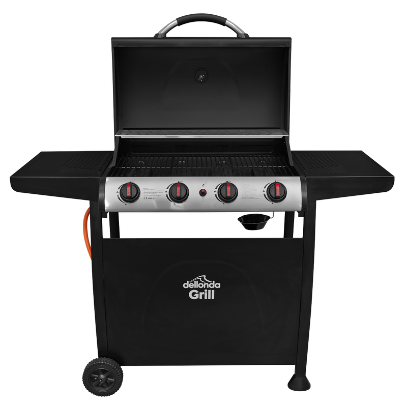 Dellonda 4 Burner Gas BBQ Dellonda  - Dynamic Drive