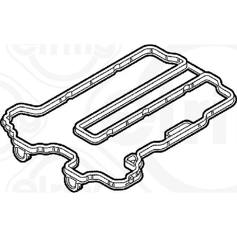 Elring Cylinder Head Cover Gasket fits Opel Agila A 2000-2007 1.0