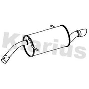 Klarius Box With Tail Pipe Rear fits Ford Fiesta VII 2017-2019 1.0