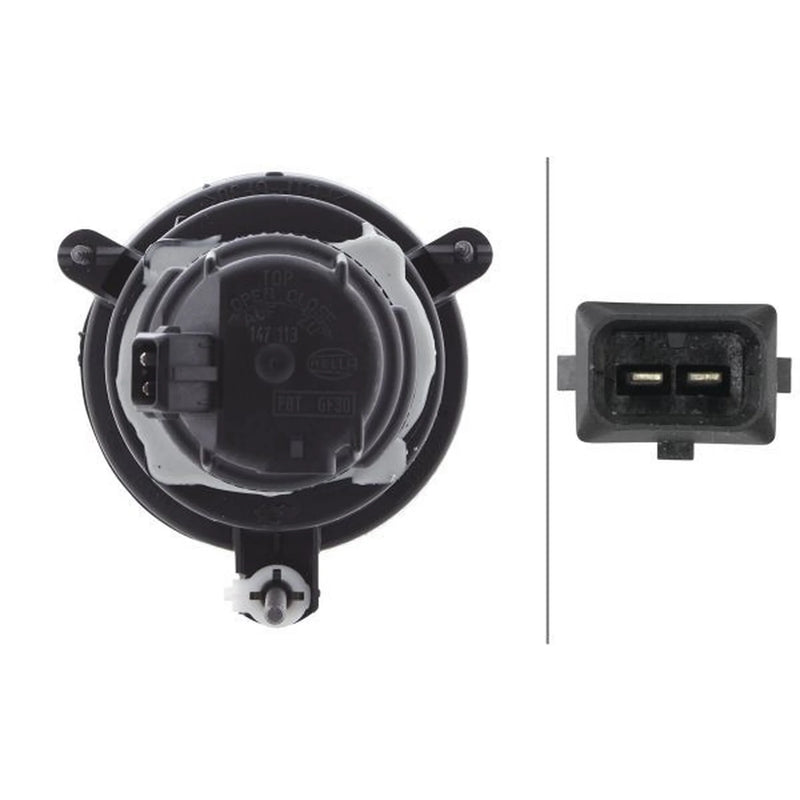 Hella Front Left Fog Light H3