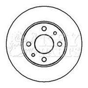 Key Parts Front & Rear Brake Discs & Pads fits Lancia Musa 2009-2012 1.3
