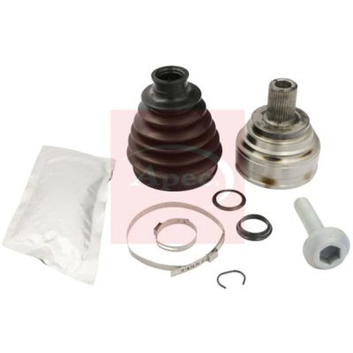 Apec CV Axle Shaft Assembly Wheel Side ACV1007