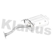 Klarius Box With Tail Pipe Rear fits Honda Civic VI Fastback 1994-2001 1.6 1.8