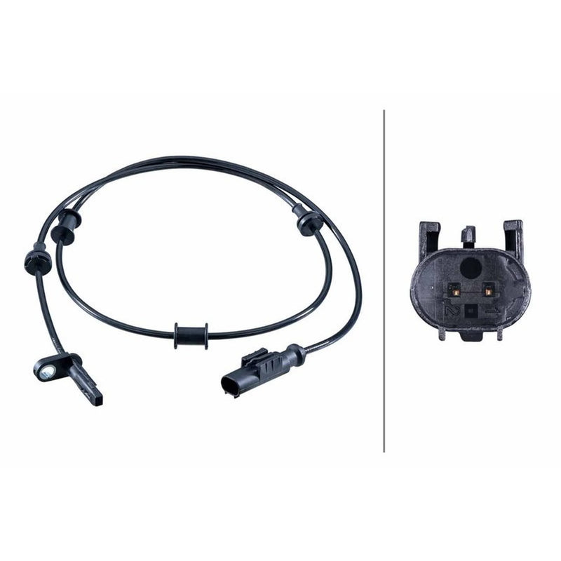 Hella ABS Wheel Speed Sensor Rear 6PU 358 251-311