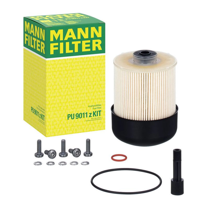 MANN-FILTER Full Service Kit with Air, Oil, Fuel & Cabin Filte fits Dacia Duster