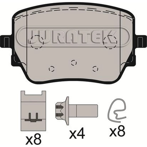 Juratek Rear Brake Pad Set fits Mercedes-Benz A-Class 2018-2020