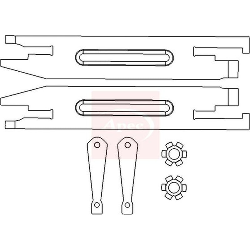 Apec Brake Slack Adjuster Teeth fits Audi 100 C3 1982-1990 2.0