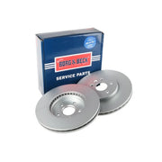 Borg & Beck Front & Rear Brake Discs & Pads fits Opel Astra K Estate 2018-2021