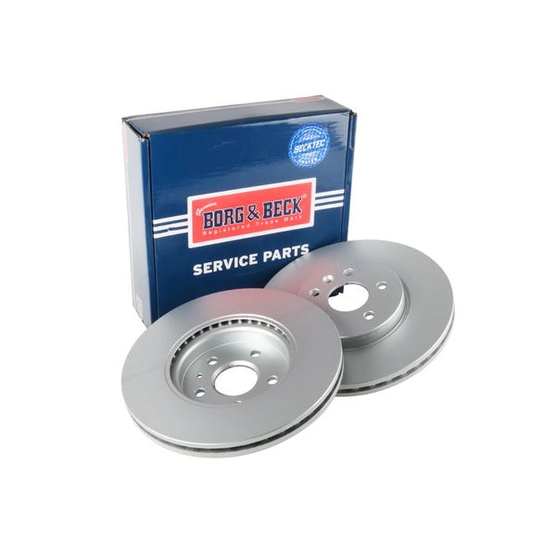 Borg & Beck Front & Rear Brake Discs & Pads fits Opel Astra K Estate 2018-2021