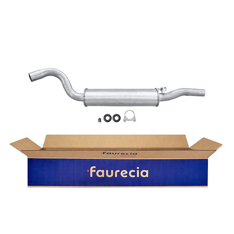 Hella End Silencer Rear fits Audi 80 B3 1986-1991 1.6 1.8 2.0