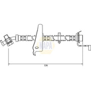 NAPA Brake Hydraulic Hose Line Front Right fits Land Rover Discovery 1998-2004
