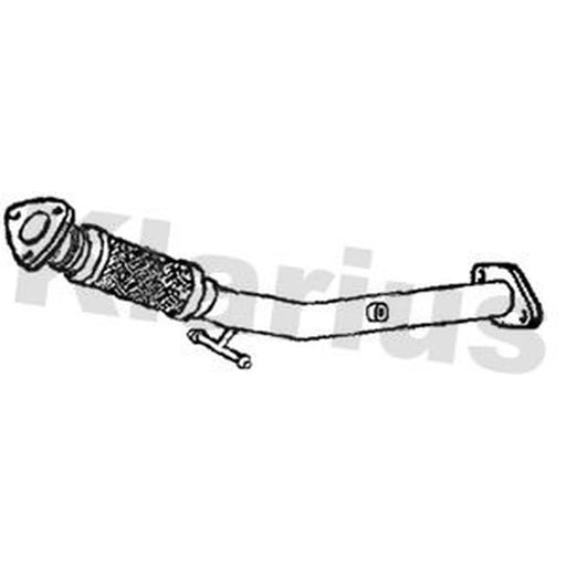 Klarius Exhaust Pipe OD fits Volvo S80 II 2013-2016