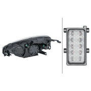 Hella Headlight Headlamp W21/5W Right fits Opel Adam 2012-2019 1.0 1.2 1.4