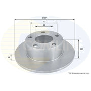 Comline Front & Rear Brake Discs & Pads fits Audi A6 C5 1999-2005 3.7
