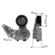 Gates Auxiliary Belt Tensioner T38208
