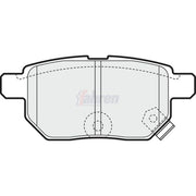 Fahren Rear Brake Solid Discs & Pads fits Toyota Urban Cruiser 2009-2014 1.4