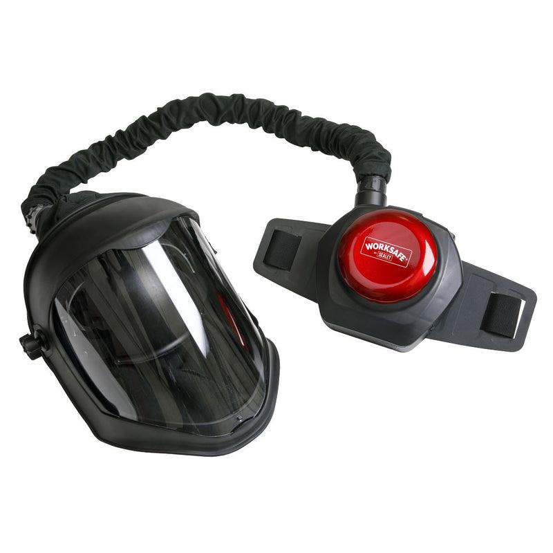 Sealey Face Shield with Powered Air Purifying Respirator (PAPR) SSP80PAPR Sealey - Dynamic Drive